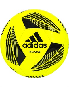 Мяч футбольный Tiro Club FS0366 р 5 желто черный Adidas