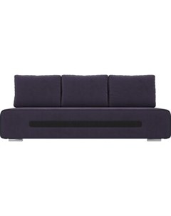 Прямой диван Приам велюр фиолетовый Артмебель