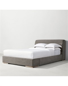 Кровать nilsson серый 210x100x225 см Idealbeds