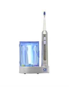 Электрическая звуковая зубная щетка CS Medica SonicPulsar CS 233 UV с зарядным устройством и ультраф Ningbo