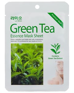 Маска с экстрактом зеленного чая 21 г La miso