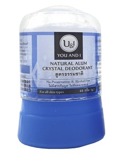 Дезодорант кристаллический натуральный body deodorant natural U & i