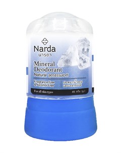 Дезодорант кристаллический натуральный Mineral Deodorant Natural 45г Narda