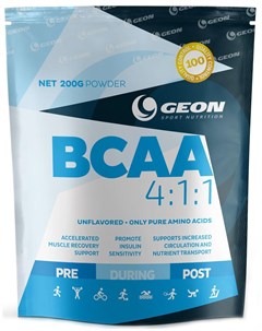 BCAA 4 1 1 200 гр Geon