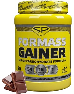 Гейнер FORMASS GAINER 1500 гр вкус Классический шоколад Steelpower