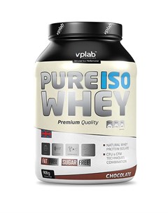Изолят сывороточного протеина Pure ISO Whey вкус Шоколад 908 гр VPLab Vplab nutrition