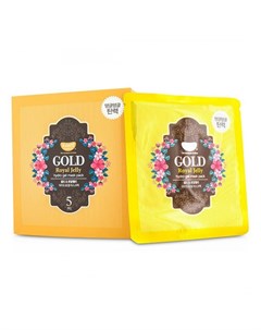 Гидрогелевая маска Золото и пчелиное маточное молочко 30 гр Koelf