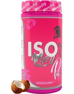 Изолят протеина ISO WHEY 100 вкус Кокос 300 гр Pink Power Pinkpower