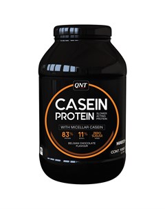 Протеин Casein Protein вкус Бельгийский шоколад 908 гр Qnt