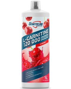 L Carnitine 120 000 сoncentrate вкус вишня 1 л Geneticlab