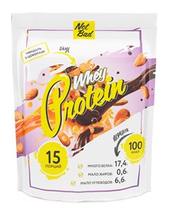 Сывороточный протеин Whey Protein 58 белка вкус Миндаль в шоколаде 450 г Notbad