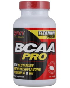 Аминокислоты BCAA Pro 150 капсул San