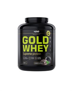 Протеин Gold Whey печенье крем 2300 г VPLAB Vplab nutrition