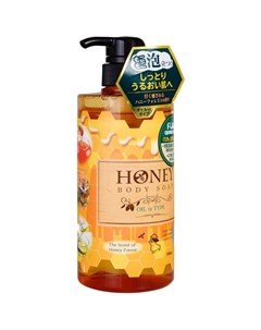 Гель для душа увлажняющий с экстрактом меда и маслом Honey Oil 500 мл Funs