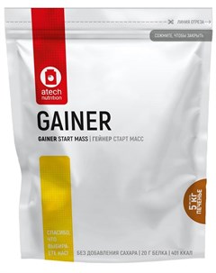 Start Mass Gainer вкус печенье 5 кг Atech nutrition
