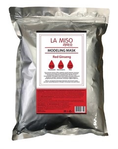 Альгинатная маска с красным женьшенем 1000 гр La miso