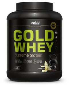 Протеин Gold Whey ваниль 2300 г VPLAB Vplab nutrition