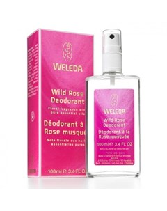 Натуральный дезодорант с розой 100 мл Weleda