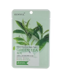 Тканевая маска для лица с зеленым чаем Eunyul