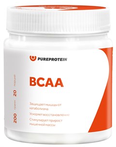Аминокислоты BCAA вкус Лимон 200 гр Pureprotein