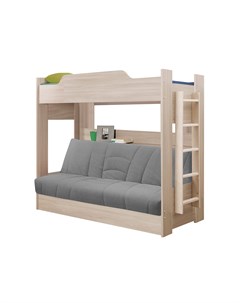Кровать детская двухъярусная с диван кроватью Боровичи-мебель