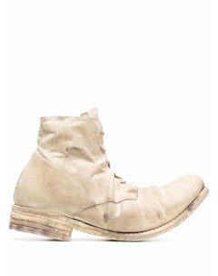 Ботинки на шнуровке с эффектом потертости Poème bohémien