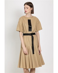 Дизайнерское платье со складками Vassa&co