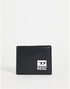Черный бумажник с логотипом Diesel