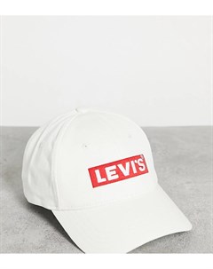 Кремовая кепка с нашивкой логотипом эксклюзивно для ASOS Levi's®