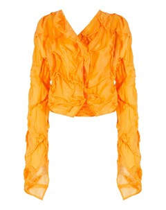Оранжевая блузка Acne studios