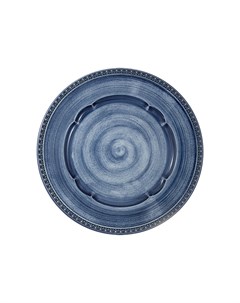 Тарелка декоративная 27 см Augusta синий Matceramica