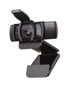 Веб камера HD Pro Webcam C920S черный 3Mpix USB2 0 с микрофоном для ноутбука Logitech