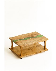 Журнальный стол зеленый 75 0x45 0x100 0 см Woodzpro