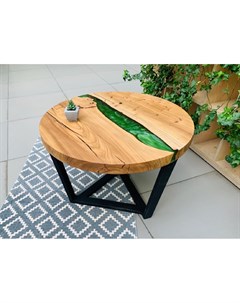 Журнальный стол зеленый 60 0x45 0 см Woodzpro