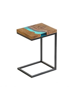 Журнальный стол бирюзовый 40 0x70 0x50 0 см Woodzpro