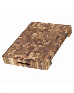 Доска разделочная торцевая butcher block коричневый 35x50x6 см Ele