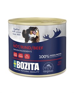 Beef Паштет для взрослых собак всех пород с говядиной 625 гр Bozita