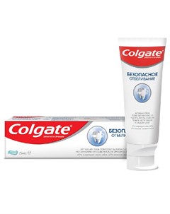КОЛГЕЙТ зубная паста Безопасное отбеливание 75мл Colgate-palmolive