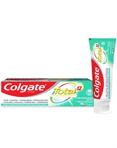 КОЛГЕЙТ ТОТАЛ 12 зубная паста Профессиональная чистка Гель 75мл Colgate-palmolive