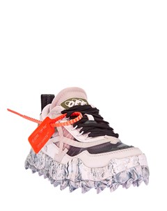 Комбинированные кроссовки Odsy 1000 с мраморным декором ранта Off-white