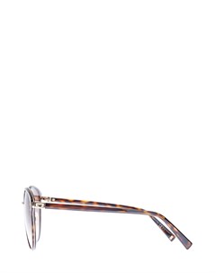 Очки в тонкой оправе с запаянным черепаховым принтом Givenchy (sunglasses)