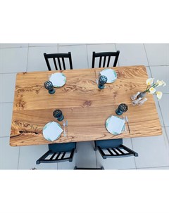 Обеденный стол коричневый 90 0x75 0x165 0 см Woodzpro