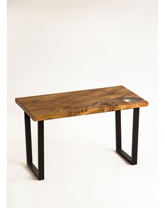 Обеденный стол коричневый 70 0x75 0x130 0 см Woodzpro
