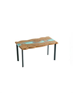 Обеденный стол бирюзовый 70 0x752 0x140 0 см Woodzpro