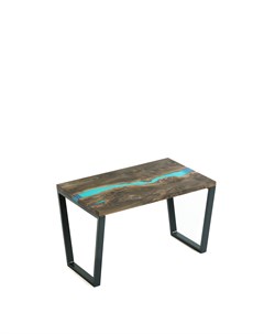 Обеденный стол голубой 75 0x75 0x120 0 см Woodzpro
