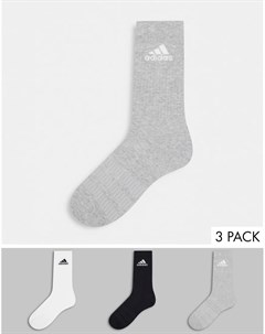 Набор из 3 пар разноцветных носков до щиколотки со встроенной стелькой adidas Running Adidas performance