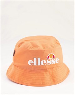 Оранжевая панама с крупным логотипом Hollan Ellesse