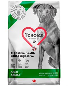 Care Dog Adult Medium Large Breeds Digestive Health беззерновой для взрослых собак средних и крупных 1st choice