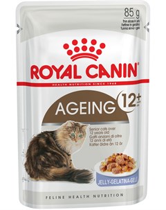 Ageing 12 для пожилых кошек старше 12 лет в желе 85 гр х 12 шт Royal canin