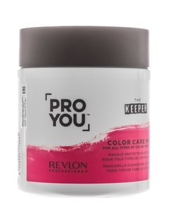 Маска защита цвета для всех типов окрашенных волос Color Care Mask 500 мл Pro You Revlon professional